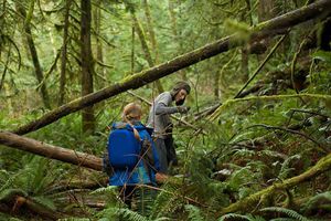 Venturing into the forest to find the Bigfoot!