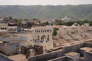 It is a Sikh's White temple far away